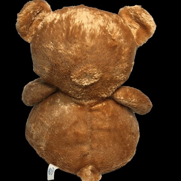Applause Chubby Brown Teddy Bear Plush # 49600 Sitting Stuffed Animal 10" RARE - Picture 5 of 9